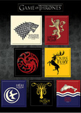 Game Of Thrones Magnet Set House