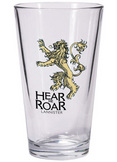 Game Of Thrones Pint Glass Lannister Sigil