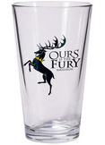 Game Of Thrones Pint Glass Baratheon Sigil