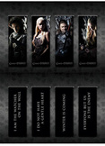 Game Of Thrones Magnetic Bookmark Set