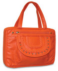 Purse Style Bible Cover Orange Med