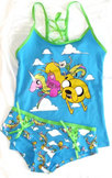 Adventure Time Group Cami Hipster Set