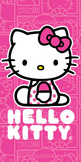 Hello Kitty Chillin Beach Towel
