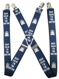 Doctor Who Keep Calm Suspenders