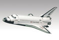1/200 SnapTite Space Shuttle Plastic Model Kit