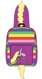 Adventure Time Rainacorn Hood Backpack