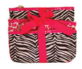 Zebra 3 Piece Cosmetic Bag Set