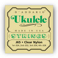Set Ukulele Clear Nylon Strings