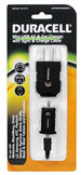 Duracell Mini USB AC & Car Charger Cell with Cable Black