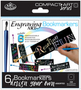 Compact Art Bookmarkers Engraving