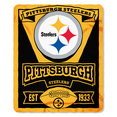 Pittsburgh Steelers Marquee Fleece Throw