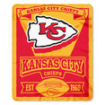 Kansas City Chiefs Marquee Fleece Throw