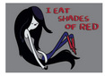 Adventure Time I Eat Shades Of Red Magnet
