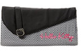 Hello Kitty Black and White Satin Clutch