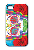 Lenticular iPhone 5 Sugarskull Roses Cover