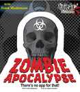 Zombie Apocalypse No App Sticker