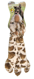 Stuffless Dog Toy Leopard Large