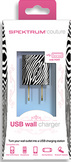 SPEKTRUM USB Wall CHRG Zebra
