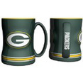 Relief Sculpted Mug-Green Bay Packers