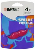 Emtec Mustache Pink 4GB