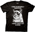 Grumpy Cat Emotionally Constipated T-Shirt