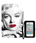 Marilyn Close Up iPhone 4 cell phone wallet