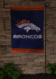 Denver Broncos Garden Flag