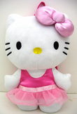 Hello Kitty Ballerina Plush Backpack