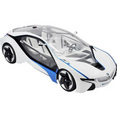 White BMW R/C car with 4