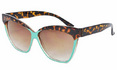 Tort to Mint Cat Eye Sunglasses