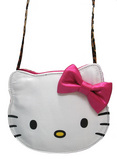 Hello Kitty Animal Print Die Cut Bag
