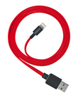 Ventev Chargesync Data Cable (USB A To Apple Lightning) In Red