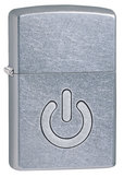 Stamped Street Chrome Power Button