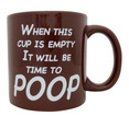 Time To Poop Giant Mug