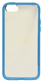 iPhone 5C Clear w/ Blue Case