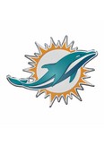Miami Dolphins Color Auto Emblem