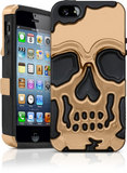 iPhone 5, Skull, Gold