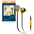 Dabney Lee Earbuds w/mic, Chevron
