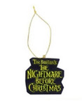 Nightmare Before Christmas Ornament Logo
