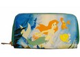 Little Mermaid Ariel Sublimated Zip Around Wallet