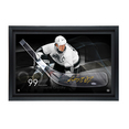 Autographed Wayne Gretzky Los Angeles Kings Motion Framed Photo