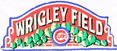 WRIGLEY FIELD CUBS PATCH 00351