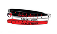 Harley Quinn Rubber Stacked Wristbands