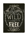 Wild And Free Chalkboard Deconstructed Journal