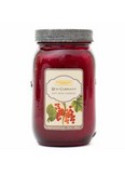 Vintage Jar 10 oz. Glass with Metal Lid Red Currant