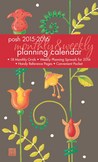 2016 Posh Floral Stalks Mthly Engagement Calendar