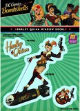 DC BOMBSHELLS HARLEY QUINN PREVIEWS EXCLUSIVE VINYL DECAL