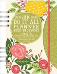 2016 Bold Blossoms Do It All Planner