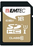 Emtec MicroSDHC CL10 16GB w/ Adapter