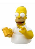 Simpsons Homer w/Beer Mug Bust Bank